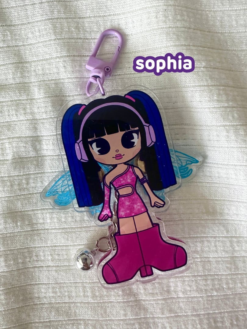 katseye 'winxeye' movable wing keychains. | giren